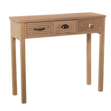 Console Alexandra House Living Brown Wood 90 x 78 x 30 cm