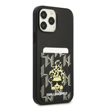 KARL LAGERFELD Klhcp13Xcancnk iPhone 13 Pro Max 6.7 Karlimals Cardslot phone case