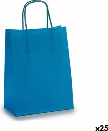 Paper Bag Pincello 18242 Blue 18 x 8 x 31 cm (25 Units)