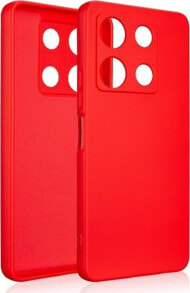 Beline Beline Etui Silicone Infinix Note 30 Pro czerwony/red