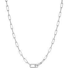 Ювелирные колье elegantní ocelový náhrdelník s krystaly Identity LJ1795
