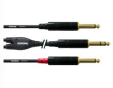Cordial CFY 3 VPP аудио кабель 3 m 2 x 6,35 мм 6,35 мм Черный