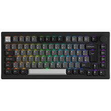 Купить клавиатуры AKKO: AKKO 5075B Plus S Black&Silver Gaming Tastatur - V3 Pro Cream Yellow