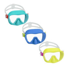 Masks and snorkels for scuba diving