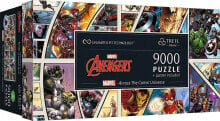 Купить пазлы для детей Trefl: Trefl Puzzle 9000el Marvel Across The Comic Universe 81022 TREFL