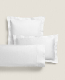 (300 thread count) sateen pillowcase with trim