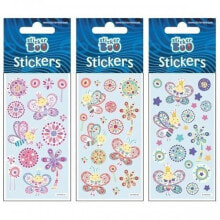 Наклейки для детского творчества Sticker BOO Sticker BOO silver butterflies (262028)