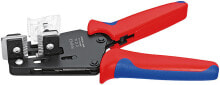 Инструменты для работы с кабелем прецизионные клещи для удаления изоляции с фасонными ножами Knipex 12 12 14