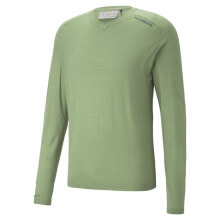 Puma Pd Evoknit VNeck Sweatshirt Mens Green 53615423