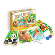 Купить развивающие и обучающие игрушки SENTOS: Развивающая игра SENTOS Sablimage Concept Box Animaux En Danger