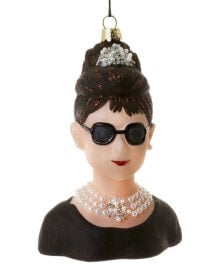 Cody Foster & Co. Audrey Hepburn Ornament Multi