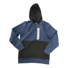 Champion Men's Fleece Woven-Mix Half Zip Two Tone Hoodie купить онлайн