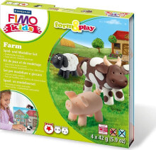 Plasticine and modeling paste for children