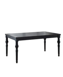 Simplie Fun urban Style Dining Table, Black