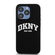 DKNY Dkhmp15Lsnyach iPhone 15 Pro 6.1 Liquid Silicone Printed phone case