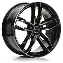 Колесный диск литой Avus Racing AF16 black polished 9x20 ET35 - LK5/112 ML66.6