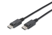 Компьютерные разъемы и переходники aSSMANN Electronic AK-340100-020-S DisplayPort кабель 2 m Черный