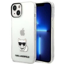 KARL LAGERFELD Klhcp14Mcttr iPhone 14 Plus15 Plus 6.7 Choupette Body phone case