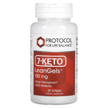 Protocol for Life Balance, 7 Keto LeanGels, 100 mg, 60 Softgels