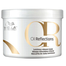 Маски и сыворотки для волос Wella OR Oil Reflections Luminous Reboost Mask Восстанавливающая и увлажняющая маска для интенсивного блеска волос 500 мл