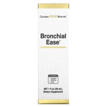 Растительные экстракты и настойки california Gold Nutrition, Bronchial Ease, 1 fl oz (30 ml)