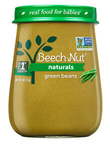 Детское пюре детское пюре Beech-Nut 10 шт, от 4 месяцев и старше, зеленый фасоль