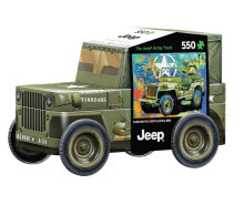 Puzzle Armee Jeep in Puzzledose