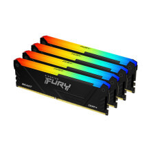 Купить модули памяти (RAM) Kingston Technology GmbH: Kingston 32GB DDR4-3600MT/s CL17 DIMM Kit of 4 - 32 GB - DDR4