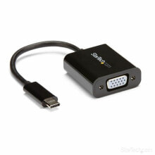 Адаптер USB C—VGA Startech CDP2VGA Чёрный