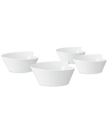 New Wave Collection 4-Pc. Round Rice Bowl Set, Created for Macy’s