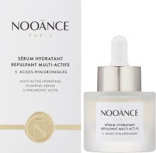 Multi-Aktiv-Gesichtsserum - Nooance Paris Multi-active Hydrating Plumping Serum 5 Hyaluronic Acids