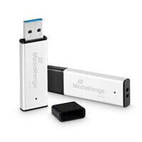 MR1902 - 128 GB - USB Type-A - 3.0 - 220 MB/s - Cap - Black - Silver