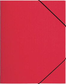 Школьные файлы и папки pagna Folder with rubber closure A4, red PP (P2161303)