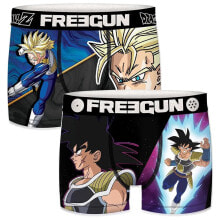 FREEGUN Dragon Ball Collection PK5332 boxers 2 units