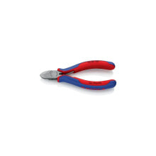 Knipex Seitenschneider für Kunststoffe Gesamtlänge 125 mm gerade Mehrkomponenten-Hüllen