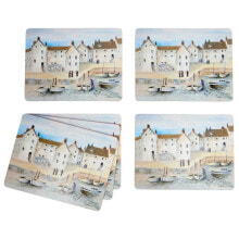 CREATIVE TOPS Cornish Harbour Premium Pack Of 6 Placemats