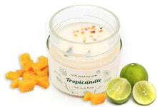 Декоративные свечи tropicandle Lime and Mango Scented Candle Ароматическая свеча с ароматом манго и лайма
