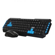 Sets of gaming keyboard and mouse игровые клавиатура и мышь 3GO COMBODRILEW2 USB Испанская Qwerty испанский