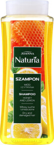 Shampoo für trockenes und strapaziertes Haar mit Honig und Zitrone - Joanna Naturia Shampoo With Honey And Lemon