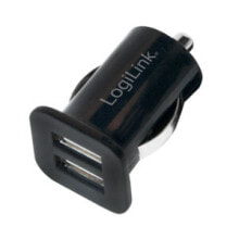 LogiLink PA0118 зарядное устройство для мобильных устройств Авто Черный