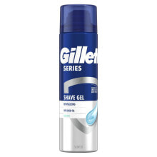 Купить мужские средства для бритья Gillette: Gillette Series Revitalizing Shave Gel 200 ml rasiergel für Herren