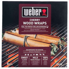 WEBER Cherry Wraps Wood Smoked Barbecue 8 Units