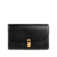 Женская сумка на цепочке Coccinelle Zaniah черная