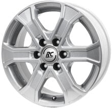 Колесный диск литой RC-Design RC31 kristallsilber lackiert 7x17 ET20 - LK6/139.7 ML106.1