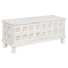 Chest Home ESPRIT White Mango wood 110 x 40 x 48 cm