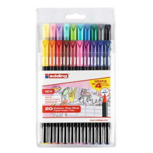 Felt-tip pens Edding 1200 Multicolour (20 Pieces)