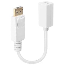 LINDY DisplayPort To Mini DisplayPort 1.4 Cable 0.15 m