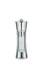 Zassenhaus Aachen - Salt grinder - Acrylic - Stainless steel - Ceramic - Stainless steel - 58 mm - 180 mm