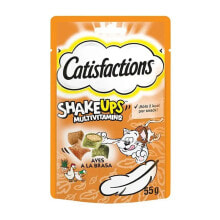 MARS Catisfactions Shakeups 55g cat snack with grill birds 6 units