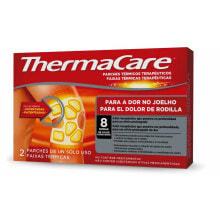 Adhesive Body Heat Patches Thermacare Rodillas 2 Units